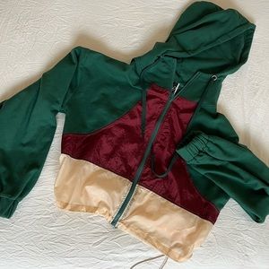 Windsor Windbreaker Zip Up Jacket